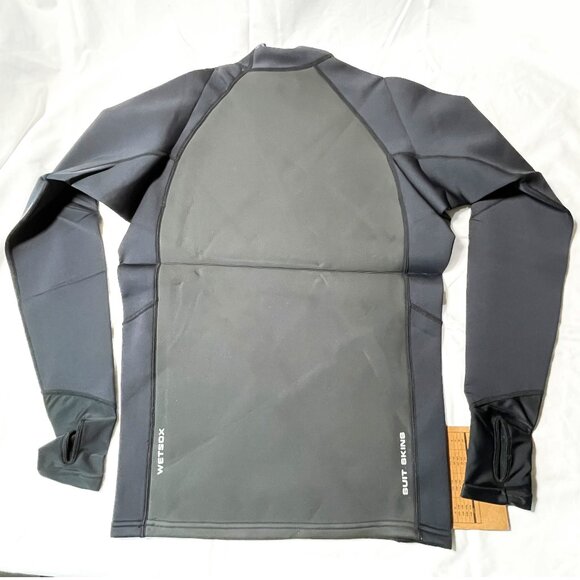 Wetsox XL Neoprene Surf Swimming Suit Skins Mens 1MM Wetsuit Flex Top L/S Jacket - Picture 14 of 17